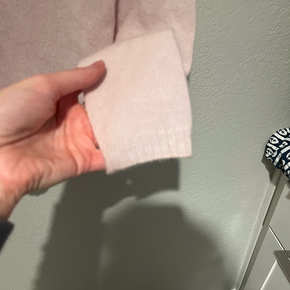 Lineamaglia Womens Mock Neck Sweater Size s Cashmere Wool Italy - Picture 5 of 6